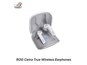 ASUS ROG CETRA ANC TWS Wireless Earphones Bluetooth Gaming Earbuds Low Latency True Wireless Charging IPX4 Waterproof Moonlight White