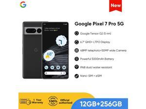 2022 New Google Pixel 7 Pro 5G Smartphone 67 NFC Octa Core Android 13 IP68 dustwater resistant Phone 12GB 256GB Obsidian