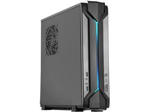 SilverStone Technology Gaming Slim Computer Case for Mini-Itx with Integrated RGB Lighting Cases