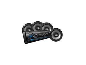 Pioneer Car Audio Bundle MXT-S3266BT Receiver and (4) 6.5 Speakers