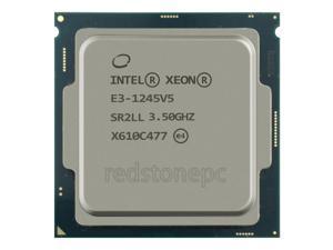 Intel Xeon E3-1245V5 4-cores CPU Processor FCLGA1151 3.50 GHz 8 MB Cache 8 GT/s