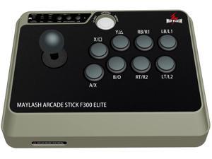 Arcade Fight Stick F300 Elite with Sanwa Buttons and Sanwa Joysticks for Xbox Series XPS4PS3Xbox OneXbox 360Nintendo SwitchAndroidPC WindowsNEOGEO MiniSEGA MEGA DriveSEGA Genesis