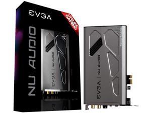 EVGA Nu Audio Card, Lifelike Audio, PCIe, RGB LED, Designed with Audio Note