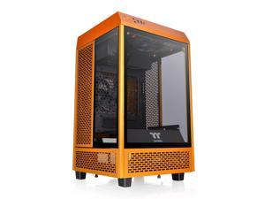 Thermaltake Tower 100 Metallic Gold Edition Tempered Glass Type-C (USB 3.1 Gen 2) Mini Tower Computer Chassis Supports Mini-ITX