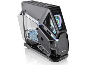 Thermaltake Helicopter Styled Open Frame Tempered Glass Swing Door E-ATX Full Tower Case