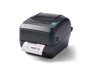 ZEBRA GX430t Thermal Transfer Desktop Printer Print Width of 4 in USB Serial Parallel and Ethernet Connectivity