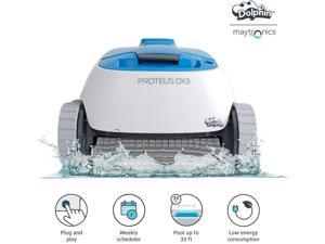 DOLPHIN Proteus Automatic Robotic Pool Cleaner, The Quick and Easy Way to a Clean Pool, Ideal for In - ground Swimming Pools up to 33 Feet