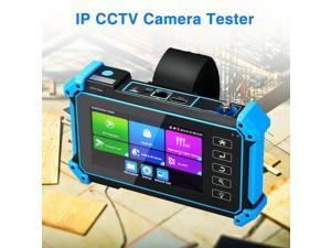 5" HD 8MP IP CCTV Camera Tester AHD CVI TVI Security Monitor Test 4K H.265 Video