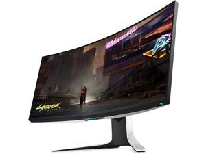 Alienware 120Hz UltraWide Gaming Monitor 34 Inch Curved Monitor with WQHD (3440 x 1440) Anti-Glare Display, 2ms Response Time, Nvidia G-Sync, Lunar Light