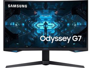 SAMSUNG Odyssey G7 Series 32Inch WQHD 2560x1440 Gaming Monitor 240Hz Curved 1ms HDMI GSync FreeSync Premium Pro