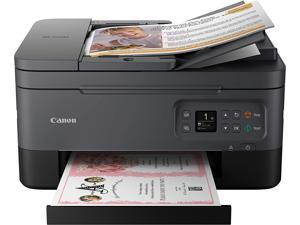 Canon PIXMA All-in-One Wireless Color Inkjet Printer, with Duplex Printing, Mobile Printing, and Auto Document Feeder, TR7020a - Black