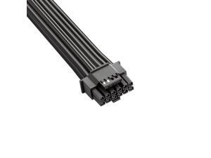 CableMod Basics C-Series 12VHPWR PCI-e Cable for Corsair (Black, 16-pin to Quad 8-pin, 60cm)