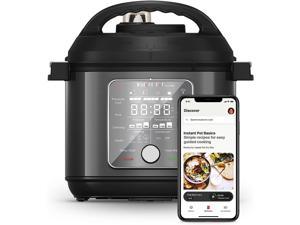 Instant Pot Pro Plus WiFi Smart 10in1 Pressure Cooker Slow Cooker Rice Cooker Steamer Sauté Pan Yogurt Maker Warmer Canning Pot Sous Vide Includes Free App with 1900 Recipes 6 Quart