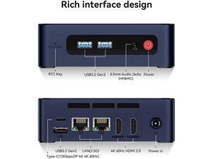 NeweggBusiness - Beelink EQ12 Mini PC with Processor N100(4C