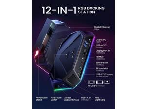 その他 Steam Deck 1TB OLED docking Station 7-in-1 Steam Deck Dock with 4K@60Hz HDMI&DisplayPort(4K DP