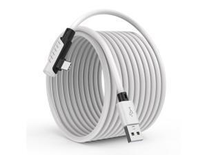 16 Feet Link Cable for Quest 3S,VR Cable Compatible with Meta Quest 3S/Quest 3/Oculus Quest 2/Pico 4 Accessories and PC/Steam VR,16FT USB 3.0 to USB C Link Cable High Speed Data Transfer Link Cord