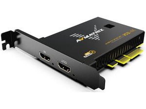 AVMATRIX VC12-4K PCIE Capture Card 4k for Game Livestream and Record in 4K60 UHD with Ultra-Low Latency on PS5 PS4/Pro Xbox Series X/S Xbox One X/S in OBS Works with Windows and Linux