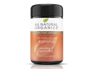 Au Natural Organics Premium Batana Oil 3.4oz / 100ml - Revitalizing Hair Care Natural Oil - Face &Body Skin Moisturizer - Thickens Hair & Repairs Split Ends