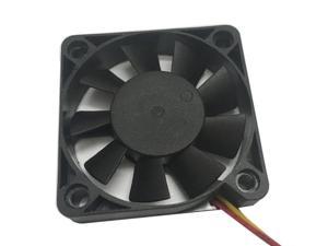 OIAGLH 3 Pieces F5010 50mm Small Cooler Fan Computer Cooling Fan 12V Low Noise Desktop PC Case Fan 3 Pin Connecto