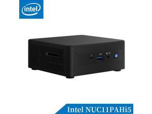 Intel NUC 11 Pro NUC11PAHi5 Core i51135G7 4Core Mini PC Win 10 28W Intel Iris X Graphics Office Gaming Mini Desktop Computer