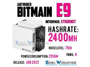 Bitmain Antminer E9 2400mh Ethereum 24gh Miner ETH ASIC Mining Rigs New We Finance
