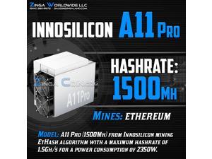 Innosilicon A11 8G 1500mh Ethereum Miner ETH ASIC Mining Rigs New We Finance