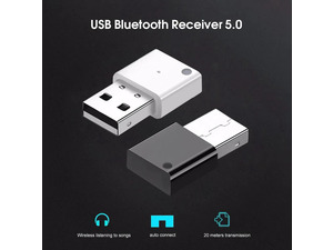 Mini Wireless USB Bluetooth 5.0 Adapter For Car Radio Subwoofer Amplifier Multimedia Audio Adapter Bluetooth Receiver