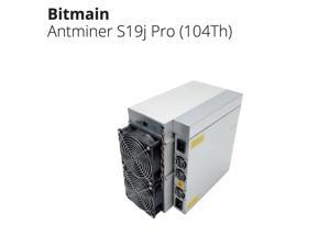 New Antminer S19j Pro 104Th/s Asic Miner 3068W Crypro BTC Bitcoin Miner with Maximum Hashrate 104Th/s Bitmain Mining SHA-256 BITCOIN MINER Machine