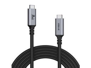 Elecpow 40Gbps Cable with 100W Charging and 8K@30Hz 5K@60Hz or Dual 4K Video for Thunderbolt 4 Thunderbolt 3 USB-C Cable Intel Certified Chipset USB4 Compatible with Thunderbolt 4 Cable 6.6 FT 