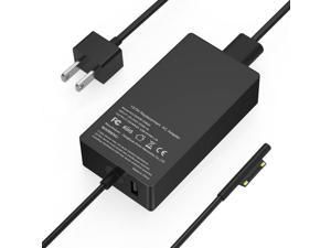 Microsoft Laptop ChargerSurface Book 3 Charger New 127W 15V 8A AC Power Supply Adapter Compatible with Surface Pro X 7 6 5 4 3 Surface Book 3 2 1 Surface Laptop 4 3 2 1 and Surface Go Power Cord