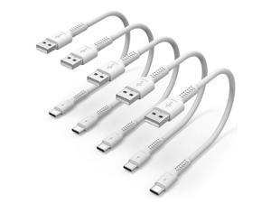6 Inch Type C Charging Cable Short 5Pack USB A to USB C Cable Fast Charge Compatible with Samsung Galaxy S22 S10 S9 A53 Note 10 20 Ultra Moto One G Power OnePlus 8T LG Stylo 6 Charging Stations