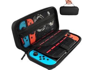 Daydayup Switch Carrying Case Compatible with Nintendo SwitchSwitch OLED  20 Game Cartridges Protective Hard Shell Travel Carrying Case Pouch for Console  Accessories