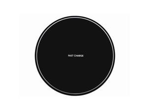 JIMTAB Wireless Charger Ultra Slim,Qi-Certified Fast Wireless Charging Pad Compatible with iPhone Xs Max/XS/XR/X/8/8 Plus for All Qi-Enabled Phones