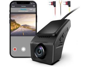 AX2V WiFi Dash Cam 1080P FHD Car Dashboard Camera Recorder OE Style Night Vision Dashcam for Cars, HDR, Parking Mode, Time-Lapse, Loop Recording, Powered by Blade Fuses from Car Fuse box, App Control