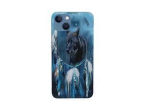 Native American Wolf Dream Catcher Phone Case Designed for iphone 13 mini54in Case Protective AntiShock Cover Drop Protection Phone Accessories