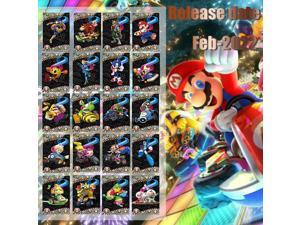 Mario Kart 8 Deluxe AMIIBO NFC Tag Cards 20PCS Set for Nintendo Switch WII U , with Clear Box
