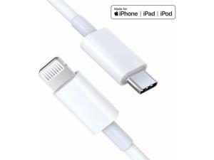Newer USB C-Lightning iPhone 14/13/12/11 Pro Data sync Charging Cable support 20W PD Charge 3FT
