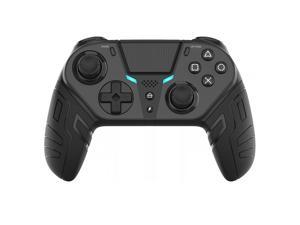 Joombonpia Wireless Gamepad for PS4, Bluetooth Controller with Programmable Back Button, Compatible with PS4 / PS4 Pro / PS Slime(black)