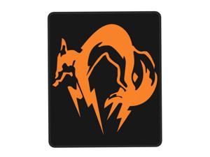 Metal Gear Solid Fox Logo Mouse Pad Square NonSlip Rubber Mousepad for Gaming Computer Desk Pads Video Game Laptop Mouse Mat