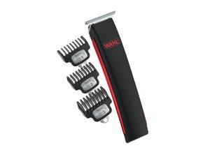 Wahl Edge Pro Lithium-Ion Cordless Beard Trimmer with Ultra Close T-Blade , Men, 17 Pieces, Black - 9895