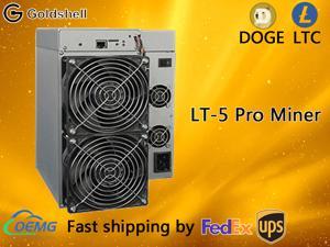New LTC DOGE Miner Goldshell LT5 Pro 2.4G 3100W 1.26W Beyond Classics Litecoin DOGECOIN Good Choice Mining Machine