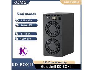 Goldshell KD Box II KDA Miner 5Th/s 400W Kadena Miner or 3.5Th/s 260W Two Modes Kadena Miner with PSU
