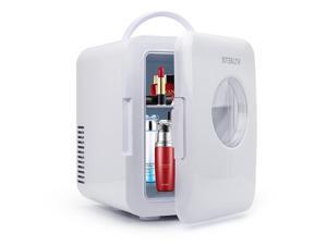 STEALTH Mini Fridge 4 Liter AC/DC Portable Personal Fridge, Cooler and Warmer Refrigerator for Skincare, Fruit, Food, Medicine, Compact Beverage Refrigerators, JRE100