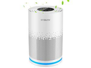 STEALTH Air Purifier for Home, H13 True HEPA Filter, up to 323 sq.ft, Remove 99.97% of Smoke, Dust, Odors, Pets Hair in Bedroom, Desktop Air cleaner, JAP230W