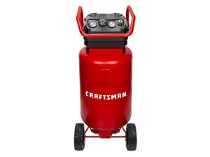 CRAFTSMAN Air Compressor, 20 Gallon, 1.8 HP, Oil-Free Air Tools, Max 175 PSI, 2 Quick Coupler, Long Lifecycle Low Noise, For Drilling, Air Brushing, Spraying, Nailing, CMXECXA0232043