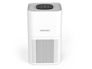AIRROBO AR400 Air Purifier for Home Large Room Bedroom 616 ft², CADR 300m³/h, H13 True HEPA Air Purifier, Remove 99.97% Dust Smoke Mold Pollen Odor Pet Dander, 4 Fan Speeds, Timer, White