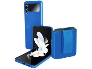 Samsung Galaxy Z Flip4 67 2022 Rome Tech Shell Holster Combo Case  Blue