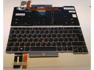 New Lenovo Thinkpad Keyboard Silver Backlit Canadian 01YN422 SN1371BL1 01YN342