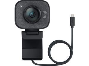Logitech StreamCam, Live Streaming Webcam, Full 1080p HD 60fps Vertical Video, Smart auto Focus and Exposure, Dual Camera-Mount Versatility, with USB-C, for YouTube, Gaming Twitch, PC/Mac - Black