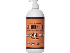 WILD ALASKAN SALMON OIL for Dogs with Omega-3 and Omega-6 Fatty Acids 32 oz.